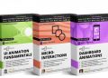 UI Animation Fundamentals & Micro-interactions & Dashboard Animations bundle 🇺🇸