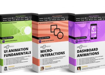UI Animation Fundamentals & Micro-interactions & Dashboard Animations bundle 🇺🇸