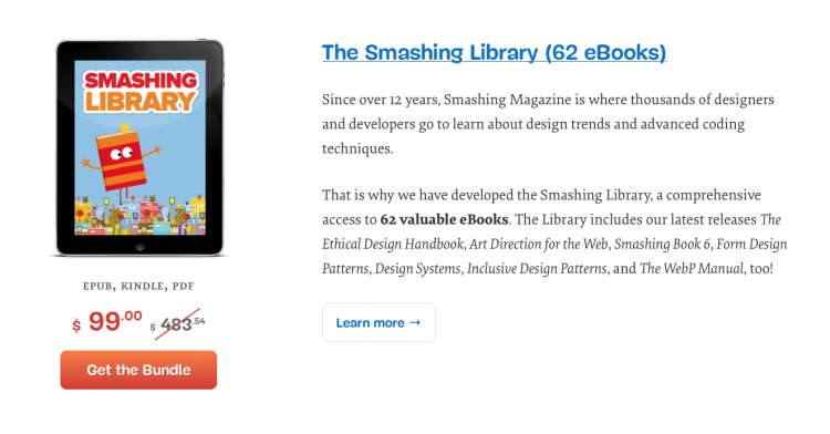 The Smashing Library – 66 eBooks 🇺🇸 [pdf, epub, fb2]