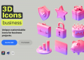 3D Icons / Business