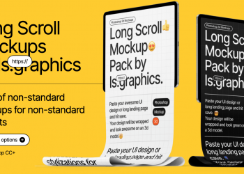 Long Scroll Mockups