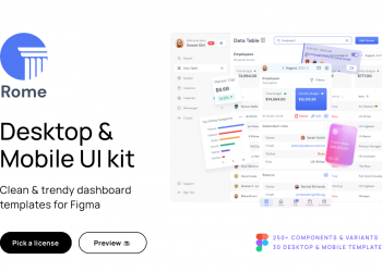 [Setproduct] Rome UI kit – Desktop & Mobile UI kit