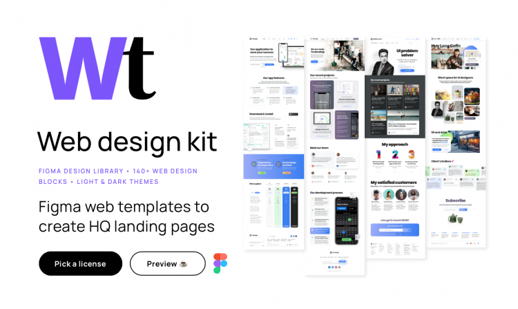 [Setproduct] Website Kit + Landing pages
