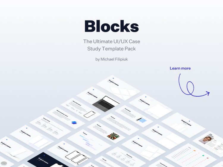 Blocks – Case Study Template Pack