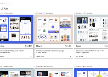 All Craftwork UI kits: Web + Mobile