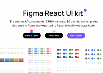 Figma React UI kit PRO