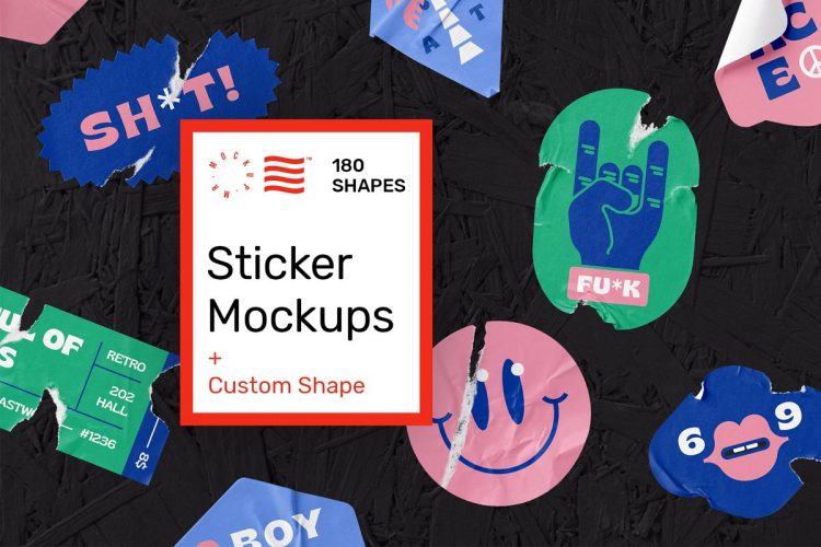 Sticker Mockups – Shape Generator