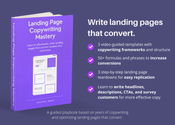 «Landing Page Copywriting Mastery», Jeremy Moser 🇺🇸