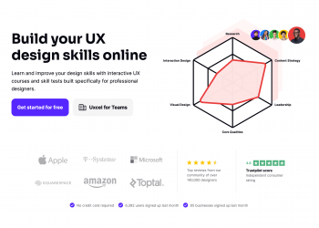 10 Courses from Uxcel