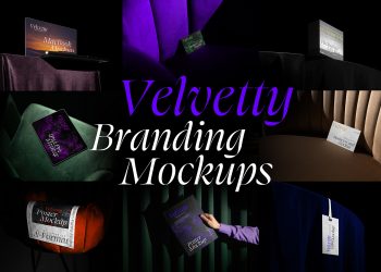 Velvetty Branding Mockups